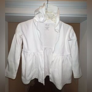 Love Omi Jo by Well Dressed Wolf White Cardigan Sweater Size 7